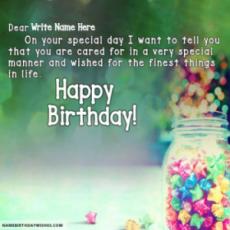 Best Birthday Wishes Jar With Name